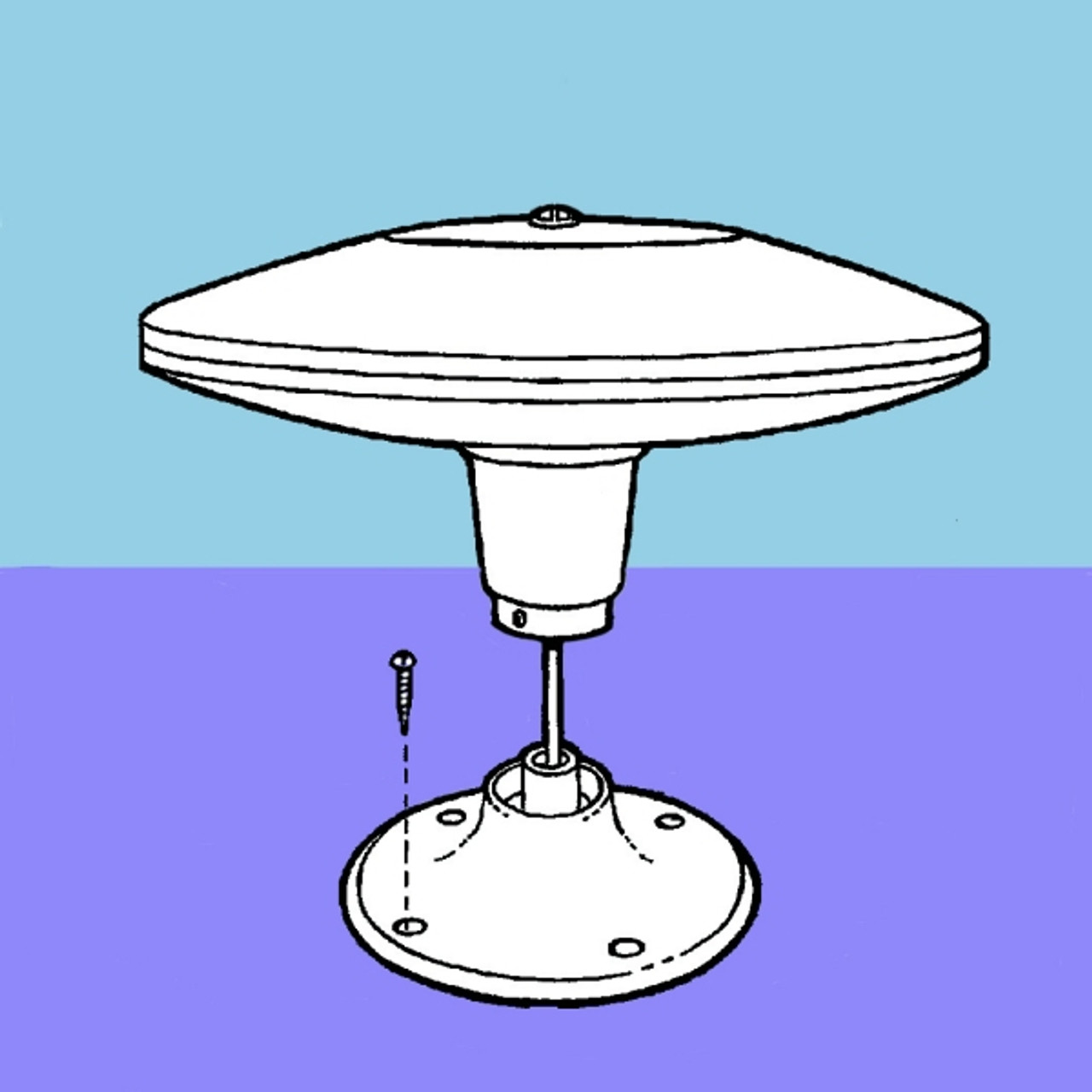 Vision Plus Status 350 Omni-Directional Antenna with VP2 TV Amplifier Vision Plus Status 350 Omni-Directional Antenna With VP2 TV Amplifier -victronenergy shop 04 2085.2 42346.1633448124