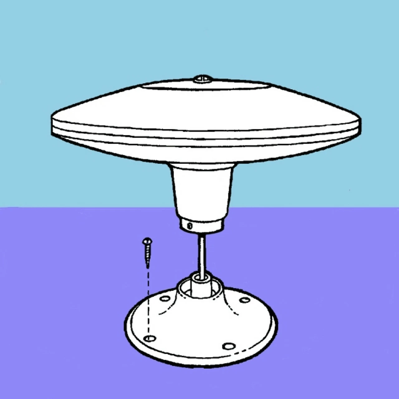 Vision Plus Status 350 Omni-Directional Antenna With VP2 TV Amplifier - Image 5