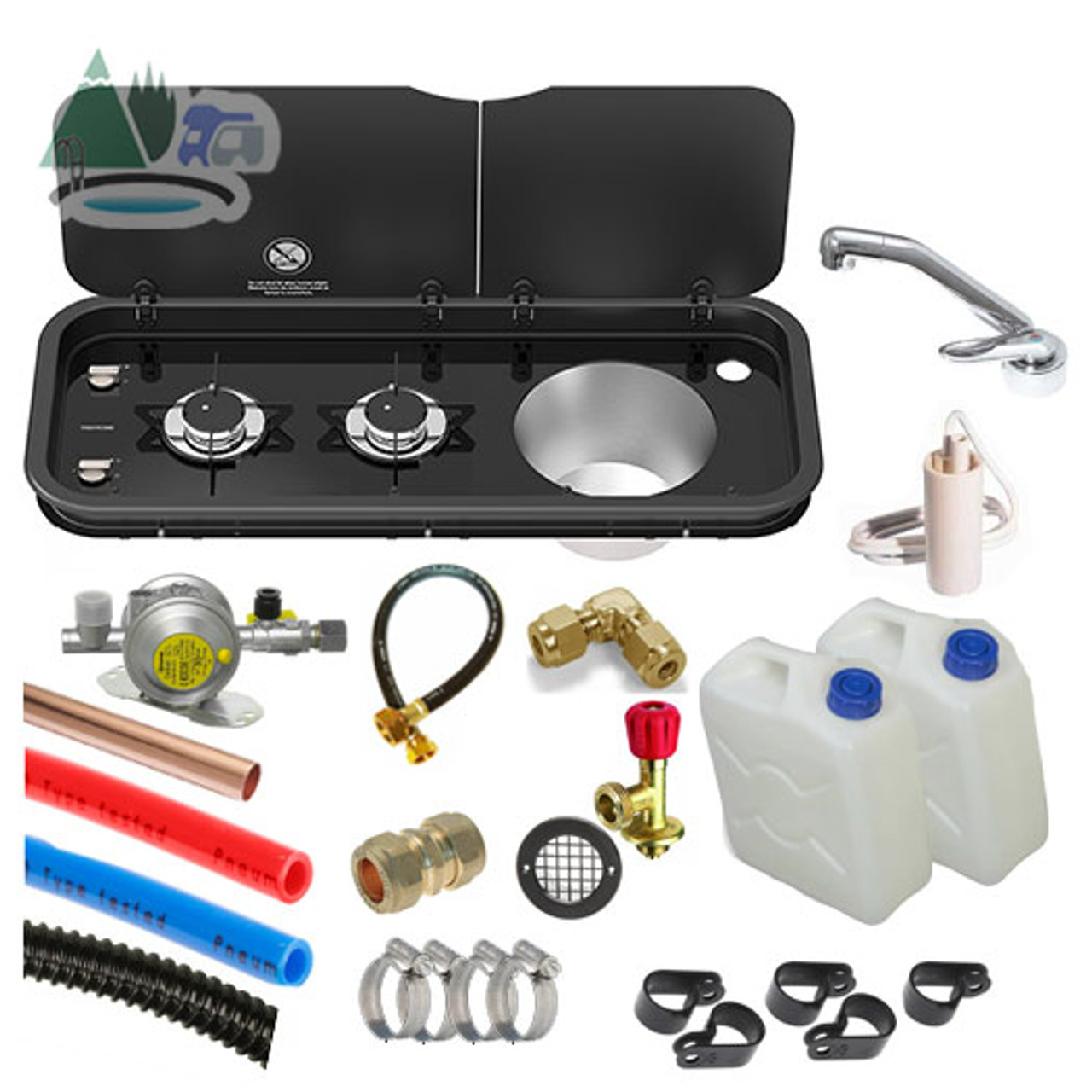 Thetford Topline 111 Hob And Sink Campervan Conversion Kit 1 4 Thetford Topline 111 Hob And Sink Campervan Conversion Kit 1 - Image 2