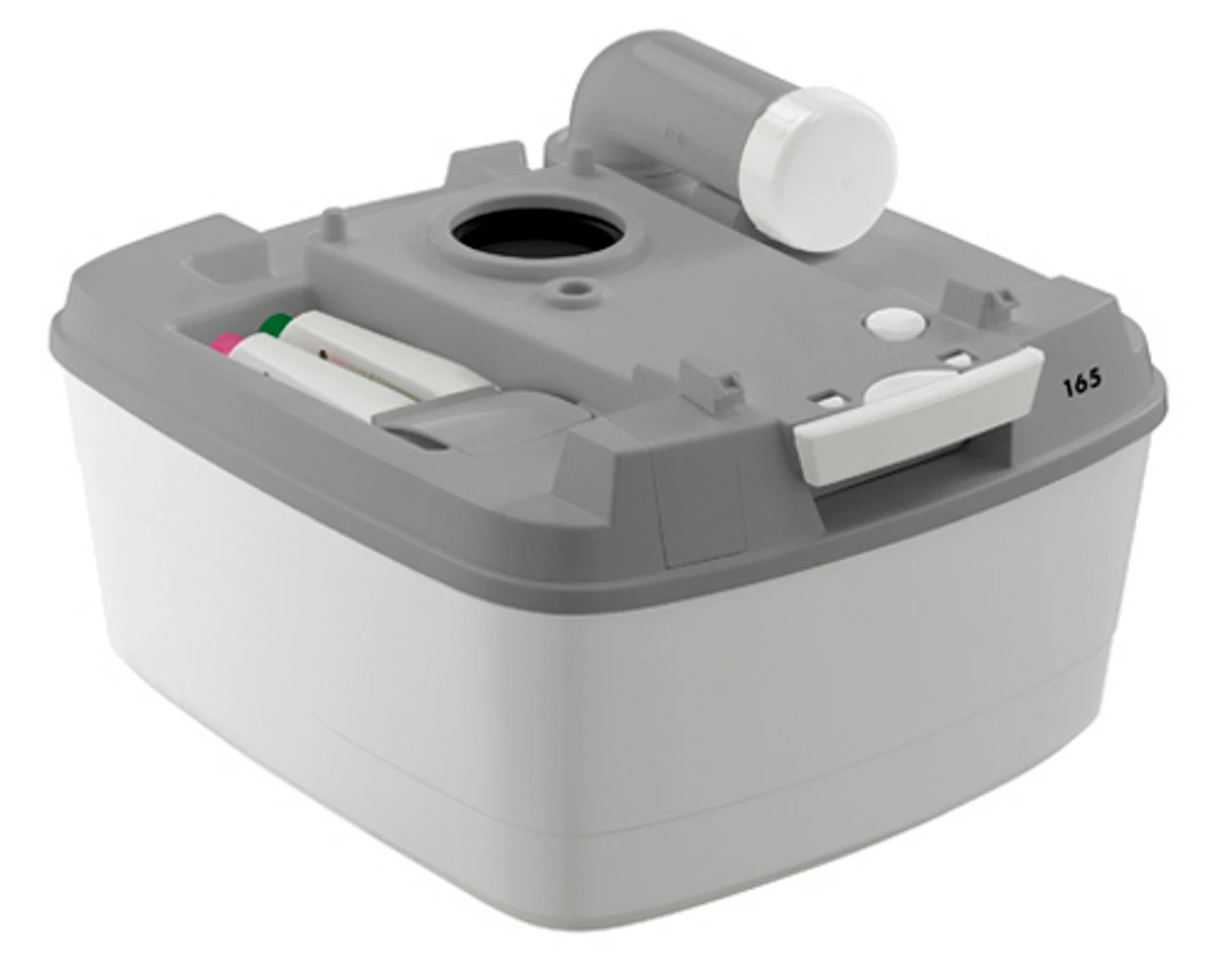 Thetford Porta Potti Qube 165 Portable Camping Toilet - Image 2