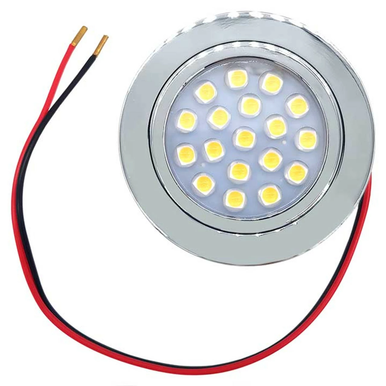 Dimatec Chrome Recessed LED Downlight Default On Memory - Image 2