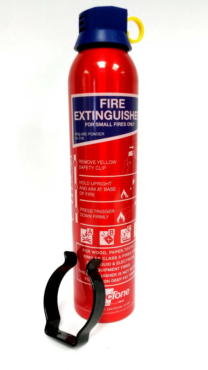 JacTone Home & Leisure Fire Extinguisher ABC + ABF Pack - Image 2