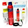 JacTone Home & Leisure Fire Extinguisher ABC + ABF Pack -victronenergy shop 600g ABC Aerosol 600ml ABF Aerosol 03339.1456226856