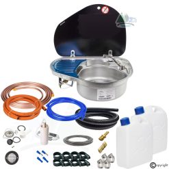 Dometic Smev 8821 Hob And Sink Campervan Conversion Universal Kit Inc Template