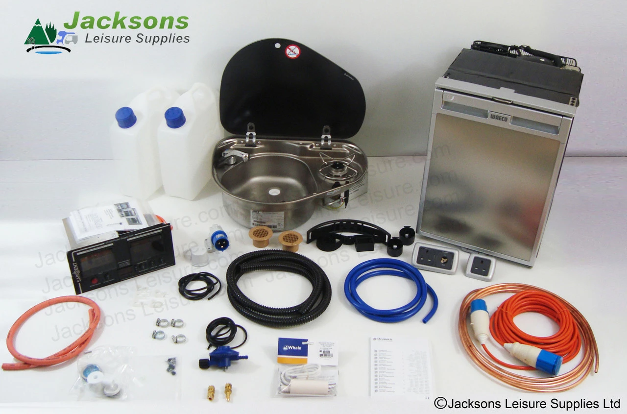 Smev 8821 Hob And Sink, CRX50 Fridge & Sargent EC160 Complete Conversion Kit 2 - Image 3