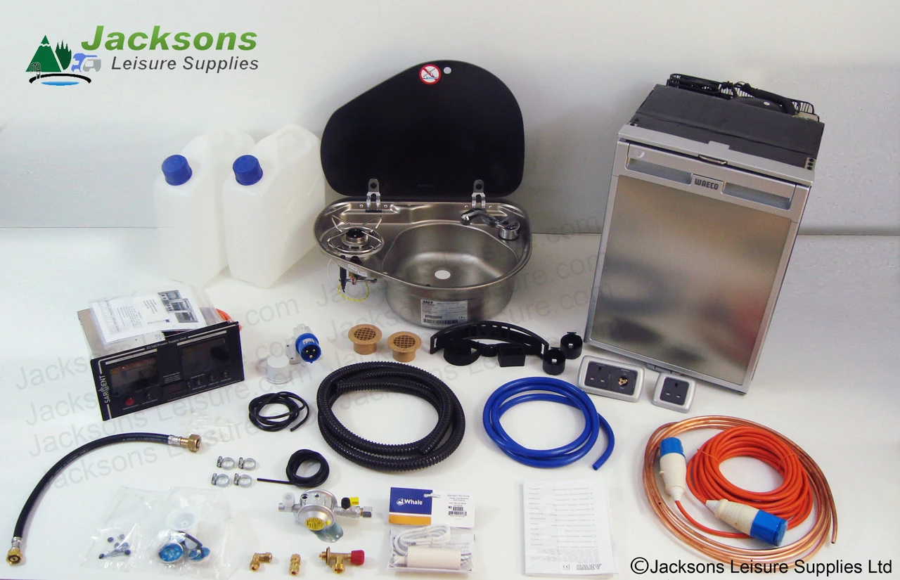 Smev 8821 Hob And Sink, CRX50 Fridge & Sargent EC160 Complete Conversion Kit 2 - Image 4