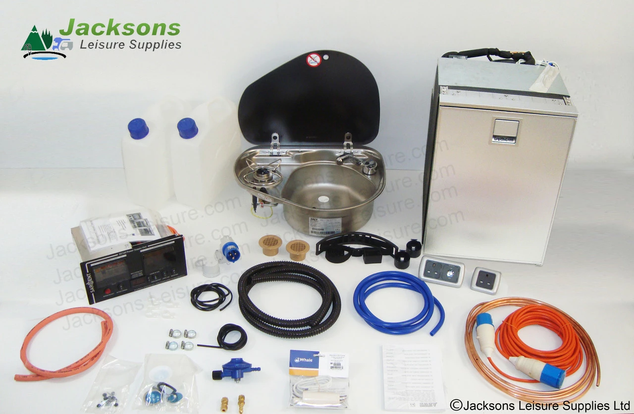 Smev 8821 Hob And Sink, Webasto 49 Fridge & Sargent EC160 Campervan Conversion Kit 3