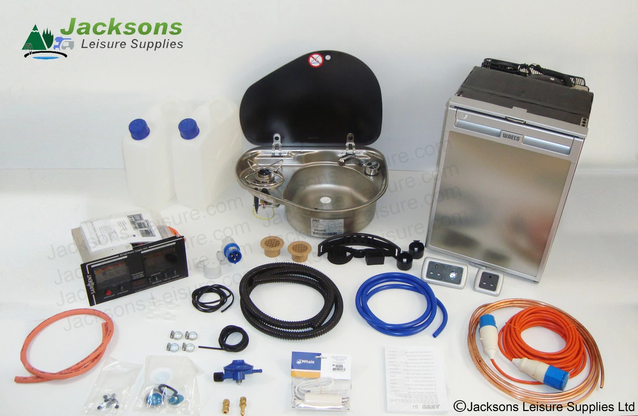 Smev 8821 Hob And Sink, CRX50 Fridge & Sargent EC160 Complete Conversion Kit 2 - Image 2