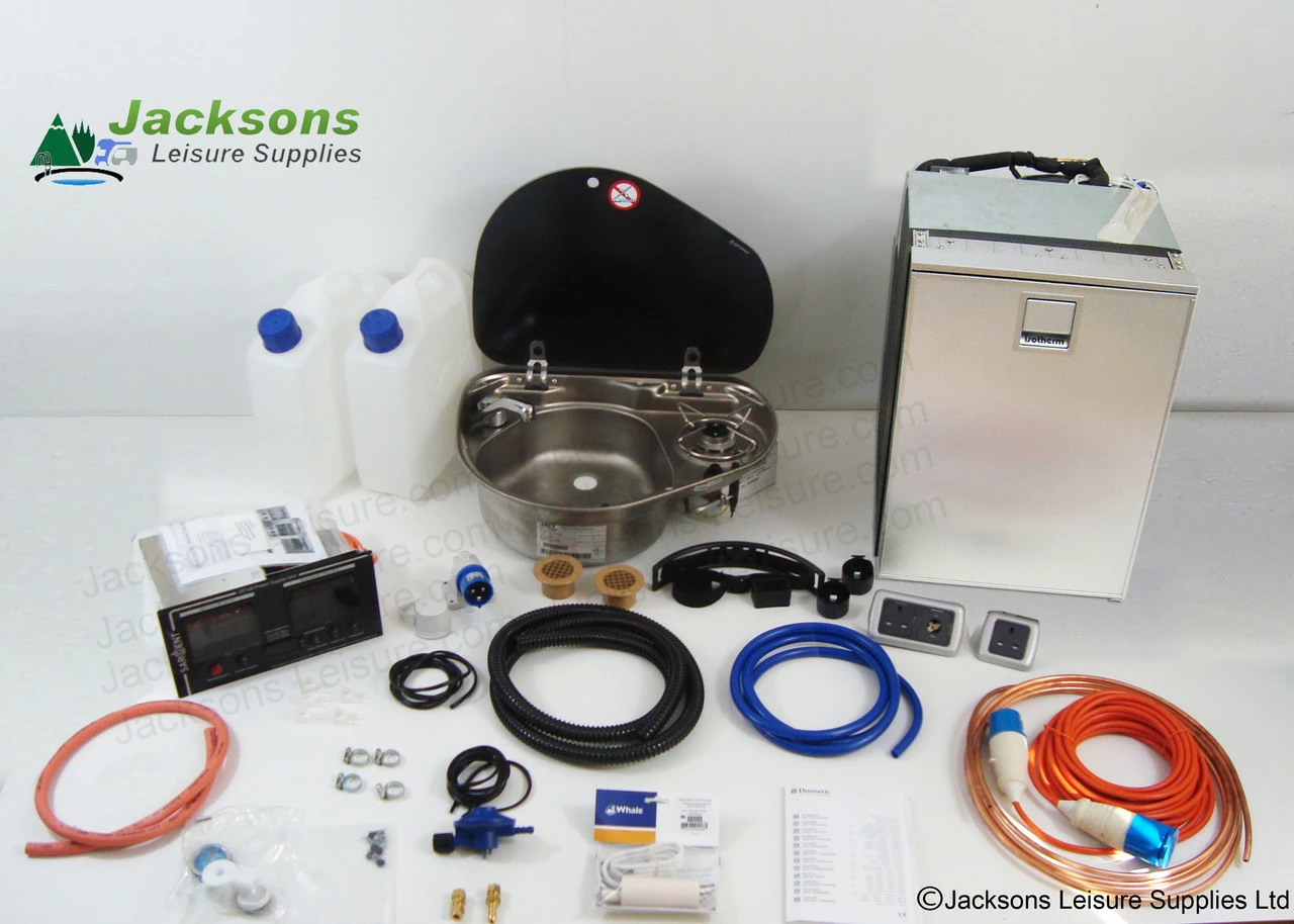 Smev 8821 Hob And Sink, Webasto 49 Fridge & Sargent EC160 Campervan Conversion Kit 3 - Image 2