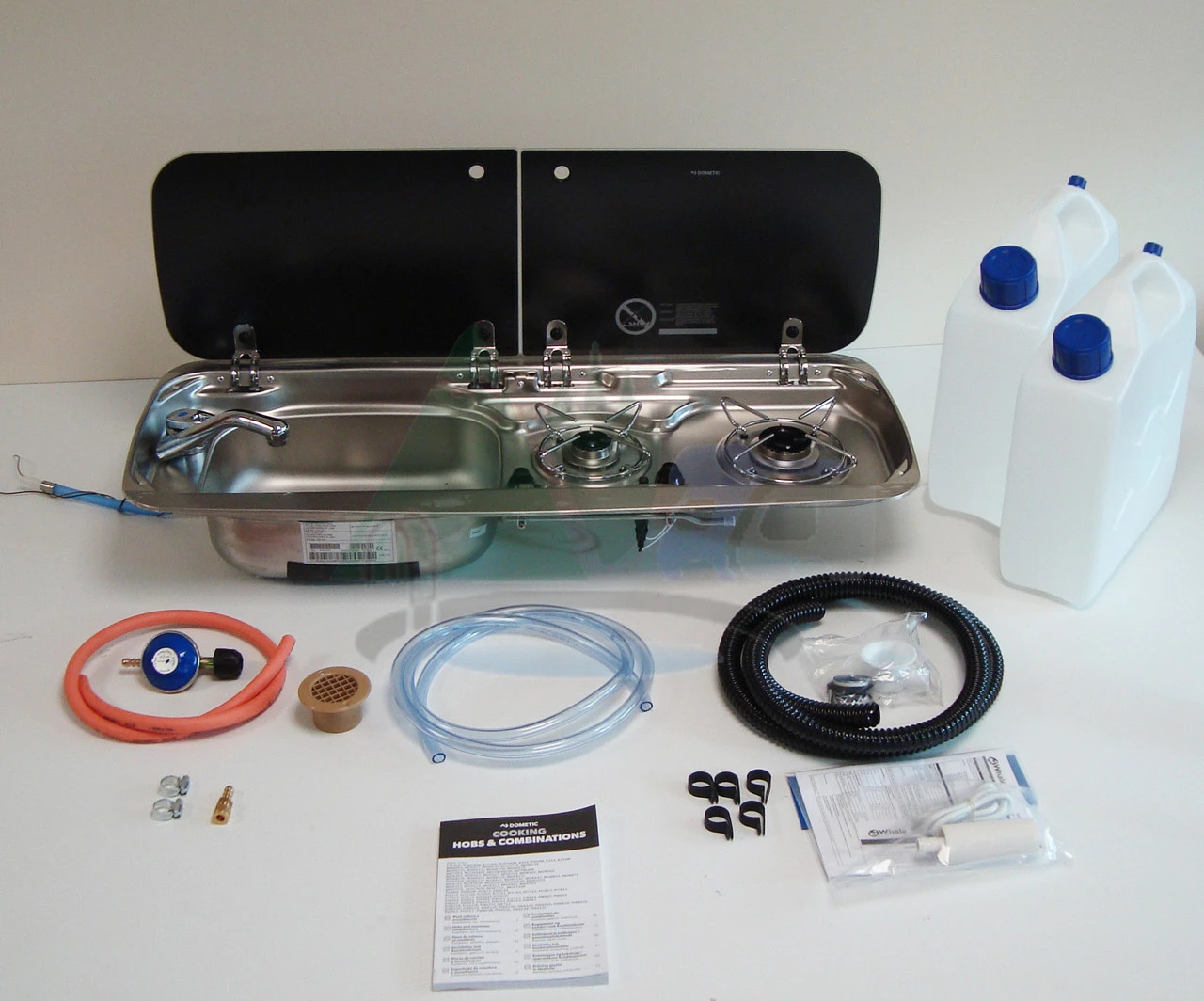Dometic-Smev 9222 Hob And Sink Van Conversion Kit 1 Inc Template