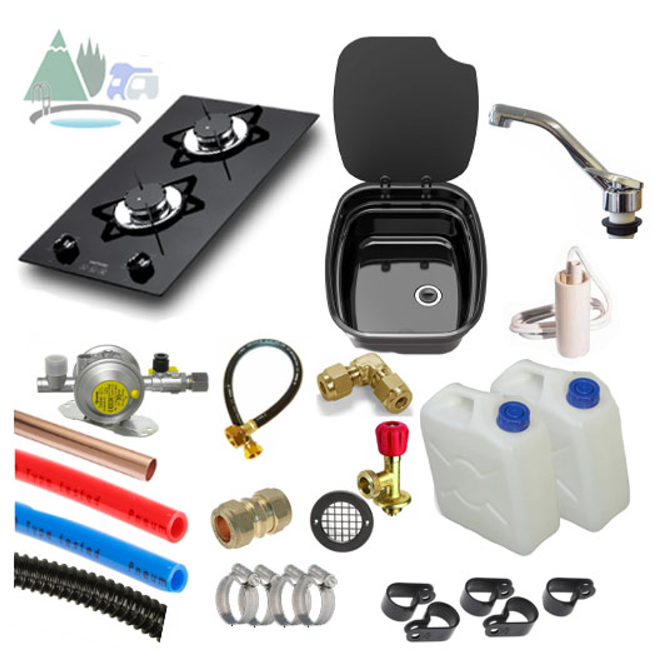 Thetford Topline 922 Hob And Sink Campervan Conversion Kit 1 3 Thetford Topline 922 Hob And Sink Campervan Conversion Kit 1