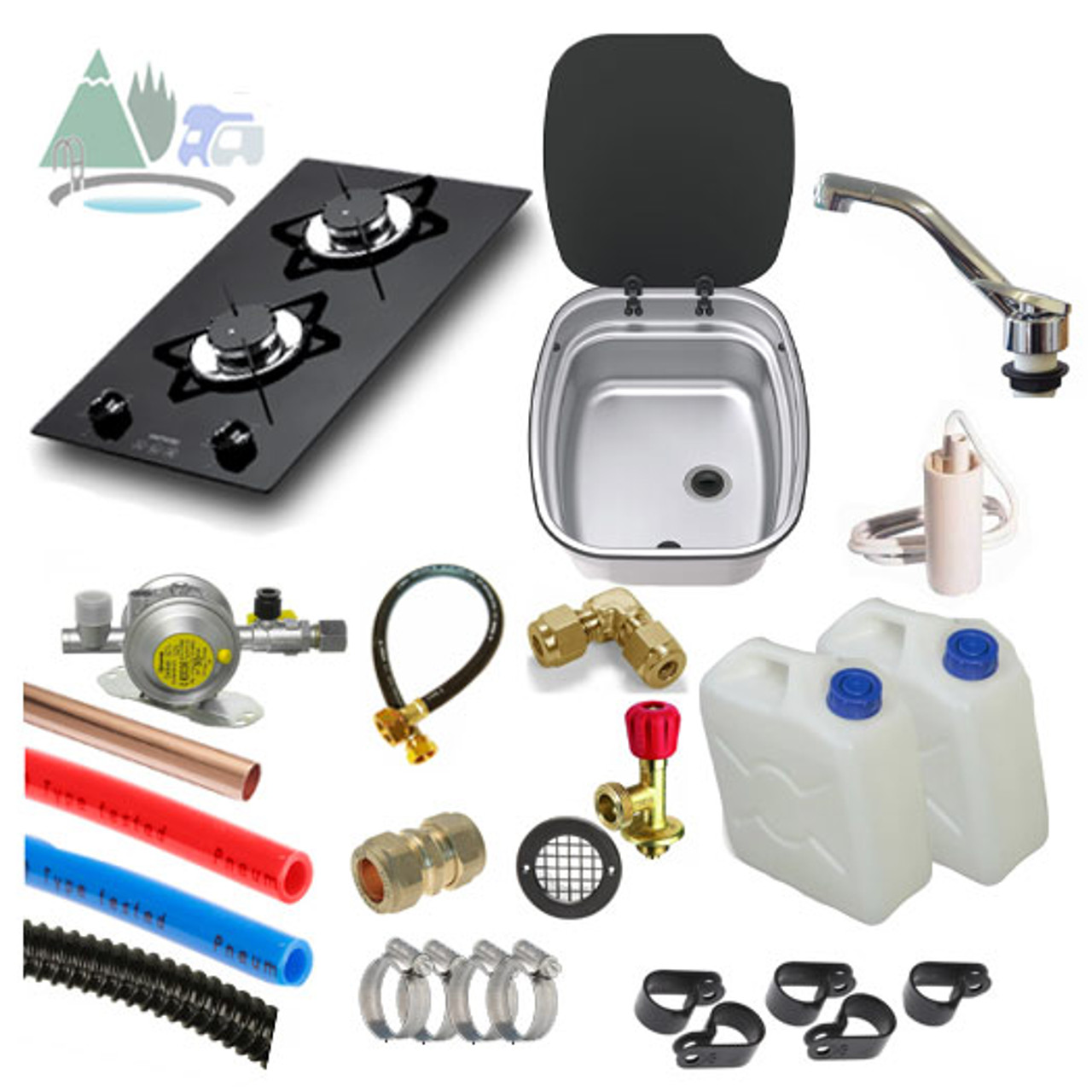 Thetford Topline 922 Hob And Sink Campervan Conversion Kit 1 4 Thetford Topline 922 Hob And Sink Campervan Conversion Kit 1 - Image 2