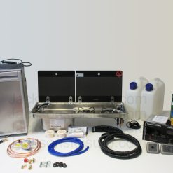 Dometic-Smev 9722 Hob And Sink CRX50 Fridge & Sargent EC160 Van Conversion Kit 2