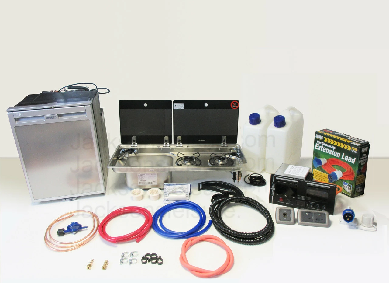 Dometic-Smev 9722 Hob And Sink CRX50 Fridge & Sargent EC160 Van Conversion Kit 2 - Image 2