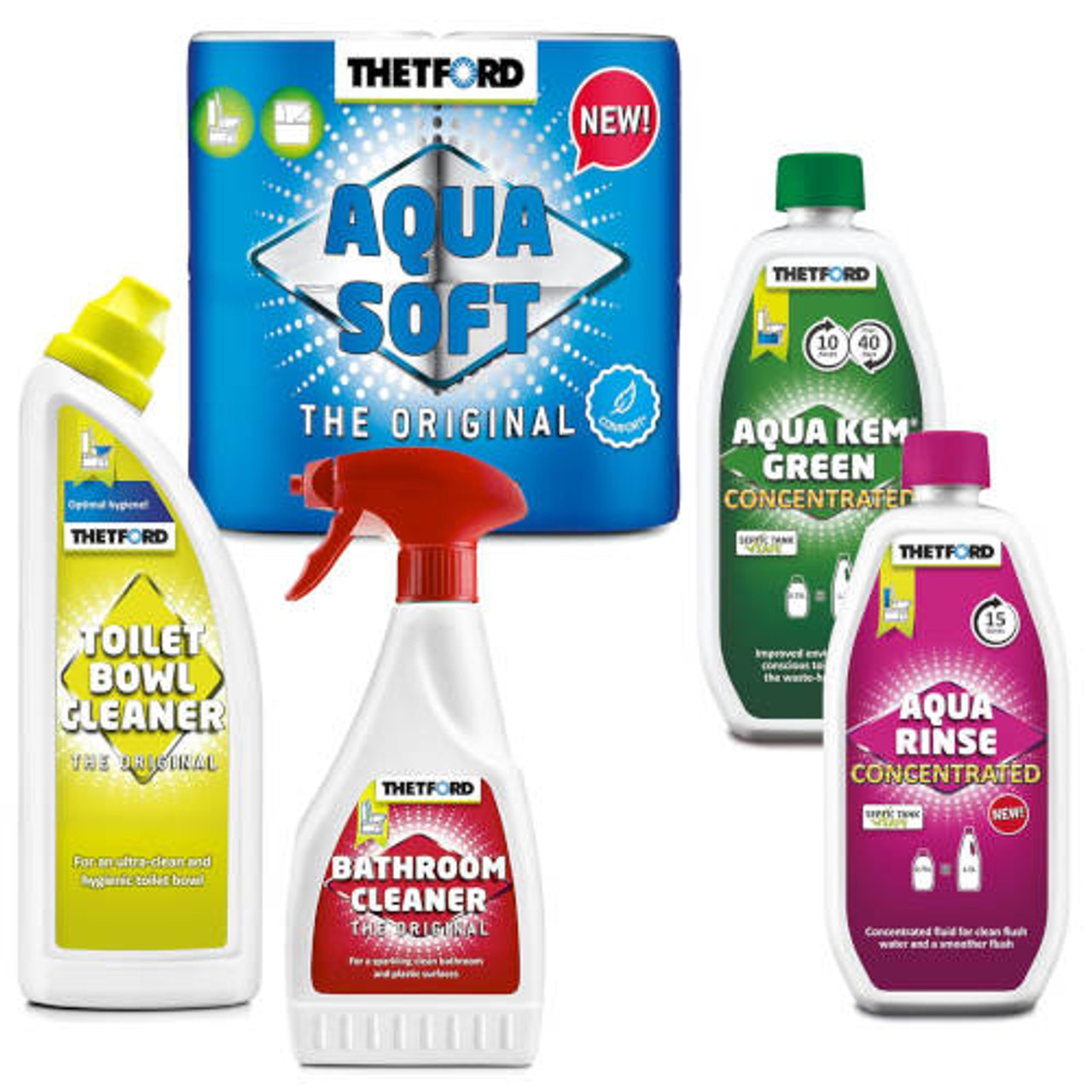 Thetford Porta Potti Toilet Aqua Kem Chemicals Big 5 Saver Pack Thetford Porta Potti Toilet Aqua Kem Chemicals Big 5 Saver Pack -victronenergy shop Aqua Kem Green Big 5 Saver Pack 06955.1666700024