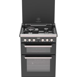 Spinflo Aspire Dual Fuel Stainless Steel Cooker Hob - 1/2 Height