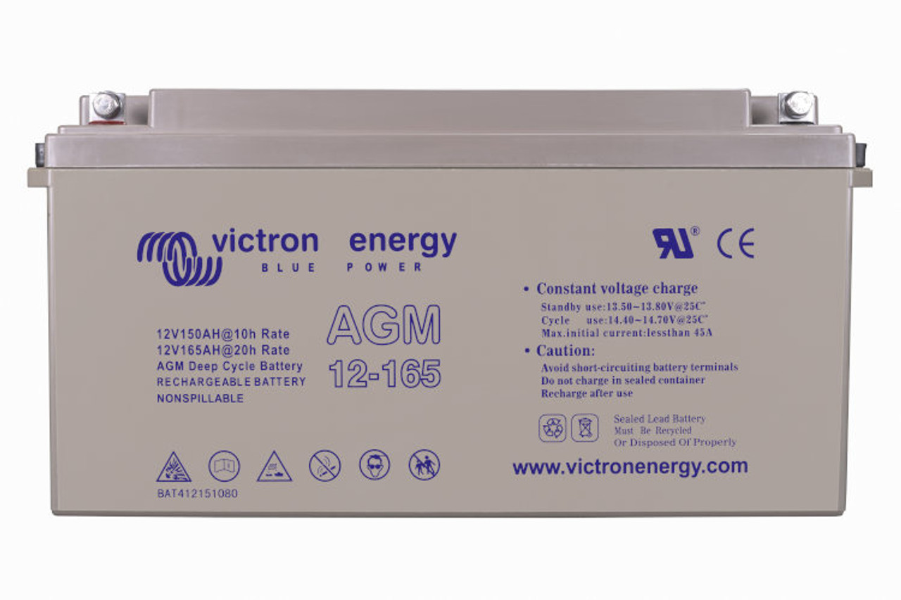 Victron Energy 12 Volt Deep Cycle AGM Batteries Victron Energy 12 Volt Deep Cycle AGM Batteries -victronenergy shop BAT412151084 12V 165Ah AGM Deep Cycle 80909.1664897226