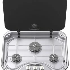 Thetford Basic Line 345 Caravan Motorhome 3 Burner Hob With Ignition