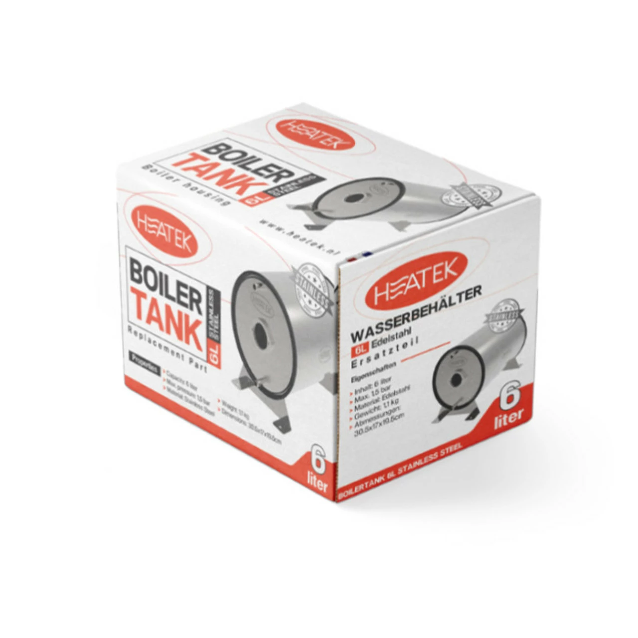 Reimo Heatek Replacement 6 Litre Boiler Tank For Truma TT2 - Image 2