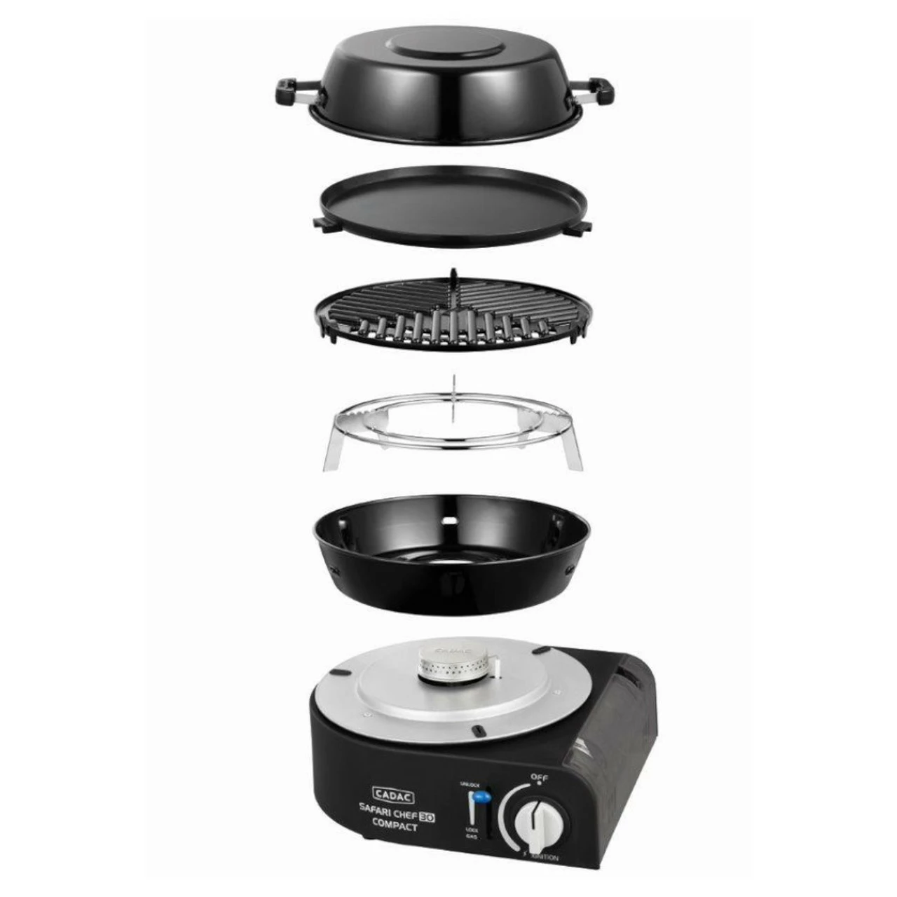 Cadac Safari Chef 30 Compact Gas BBQ