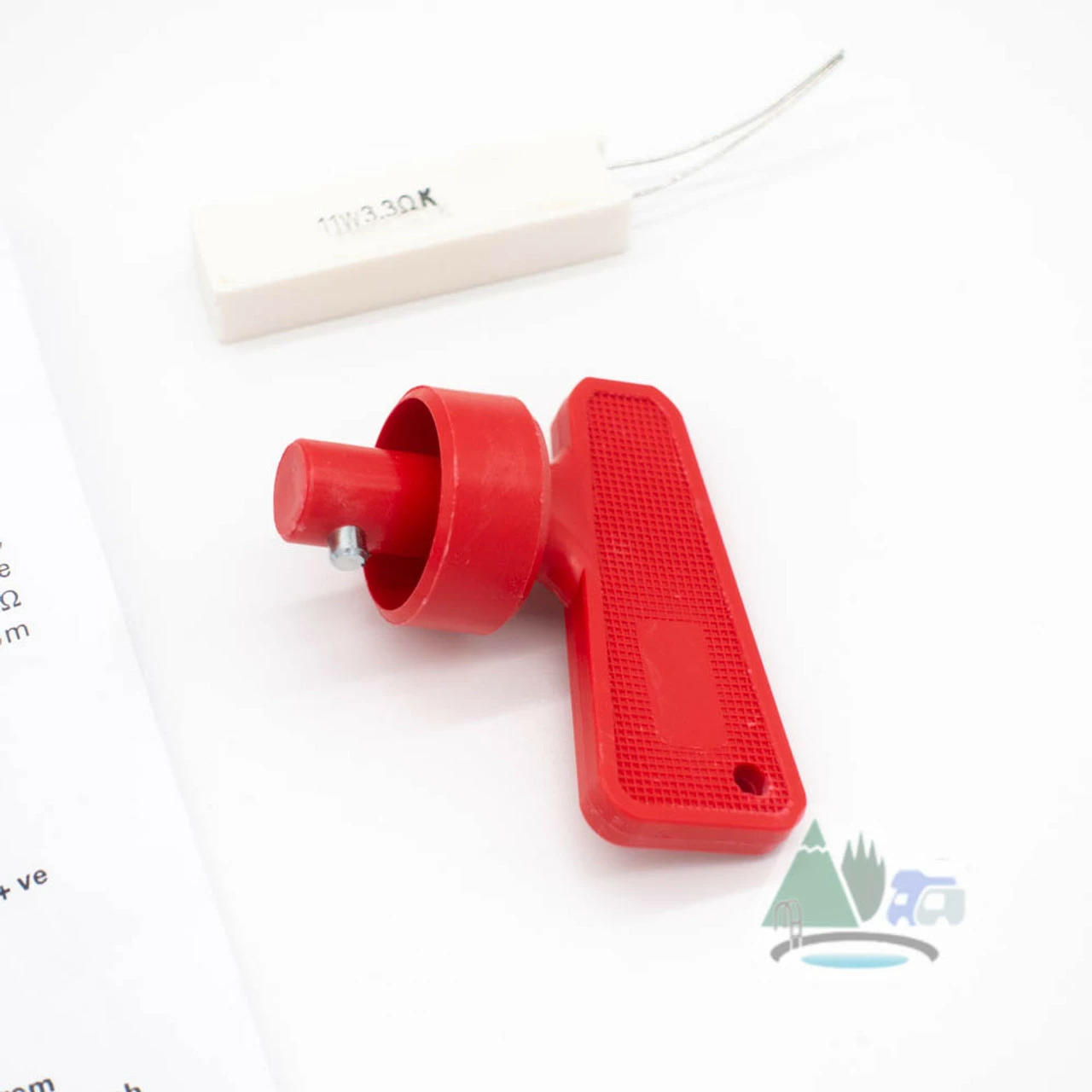 Durite Battery Isolator Switch With Key - 100A 12/24v - Image 5