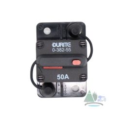 Durite 50A Flush Mount Circuit Breaker 12/24v