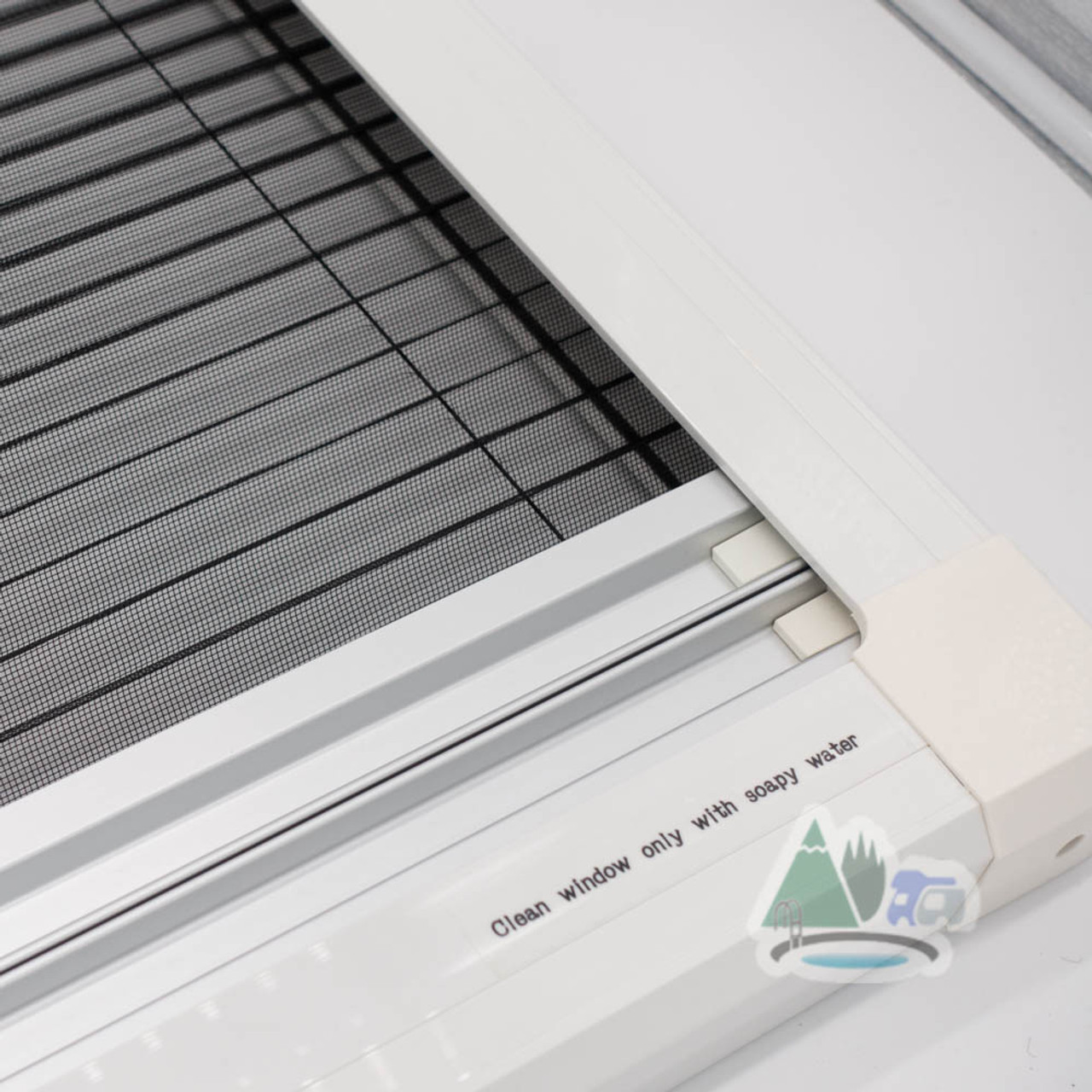 Campervan Window with Top Hinge, Blinds & Flyscreen - Flush Acrylic Glass and Frame Adventurer Campervan Window With Top Hinge, Blinds & Flyscreen - Flush Acrylic Glass And Frame -victronenergy shop DSC03788 51498.1631108311