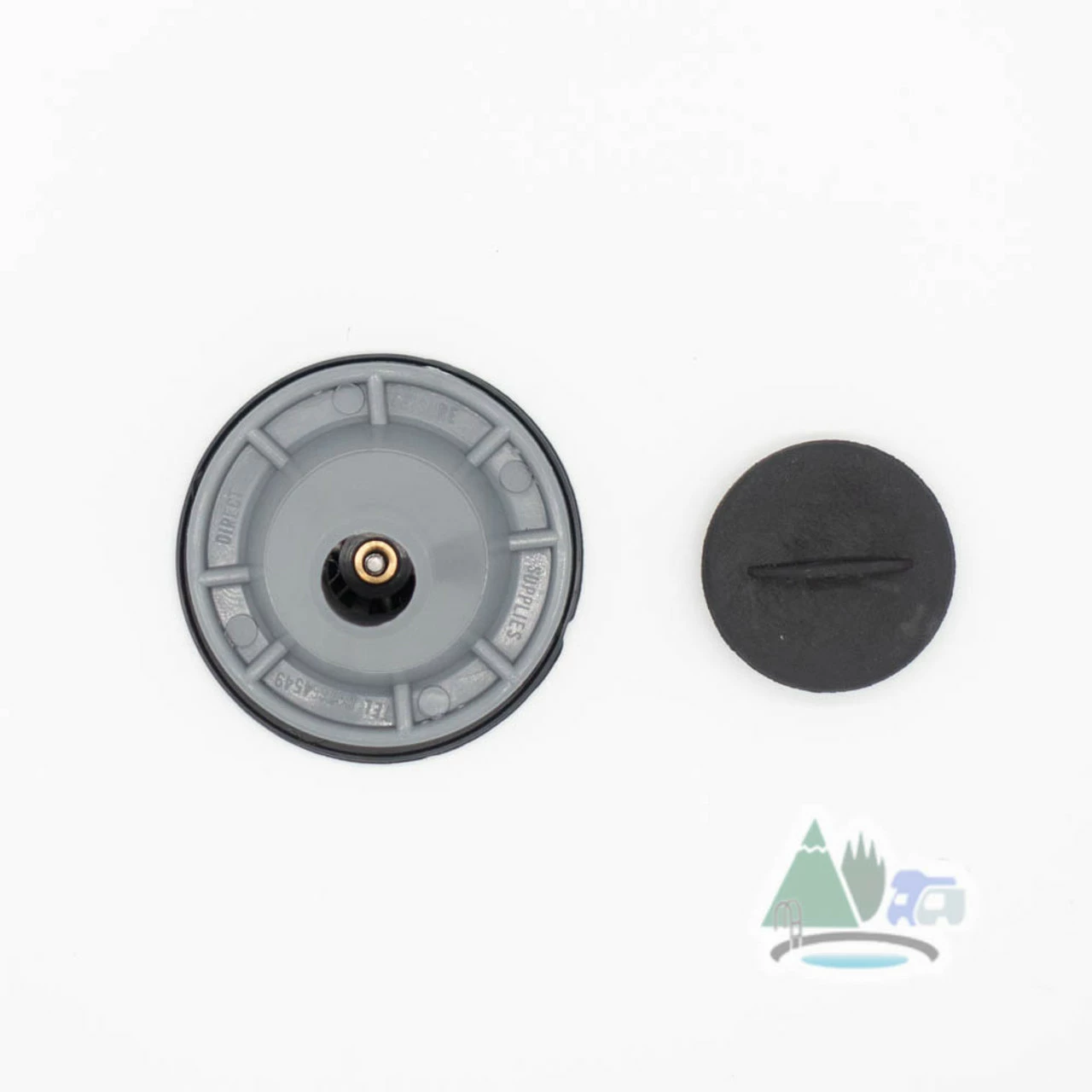 DLS 3/4" Straight Siphon Waste Outlet For Caravan Shower Tray - Image 7