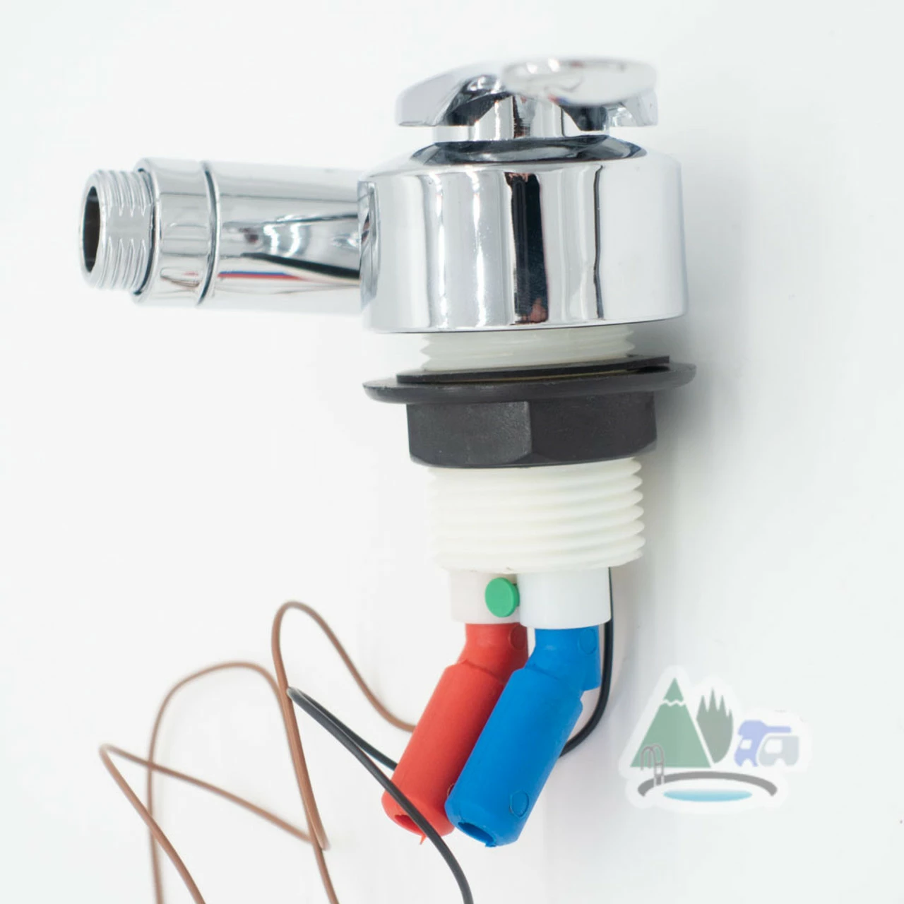 Reich Twist Shower Mixer Tap - Chrome W/ Smooth Fit Connectors - Image 8