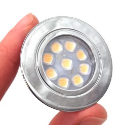 Dimatec Recessed Minispot Chrome LED Downlight -victronenergy shop Dimatec recessed mini spot front chrome 40771.1677491711