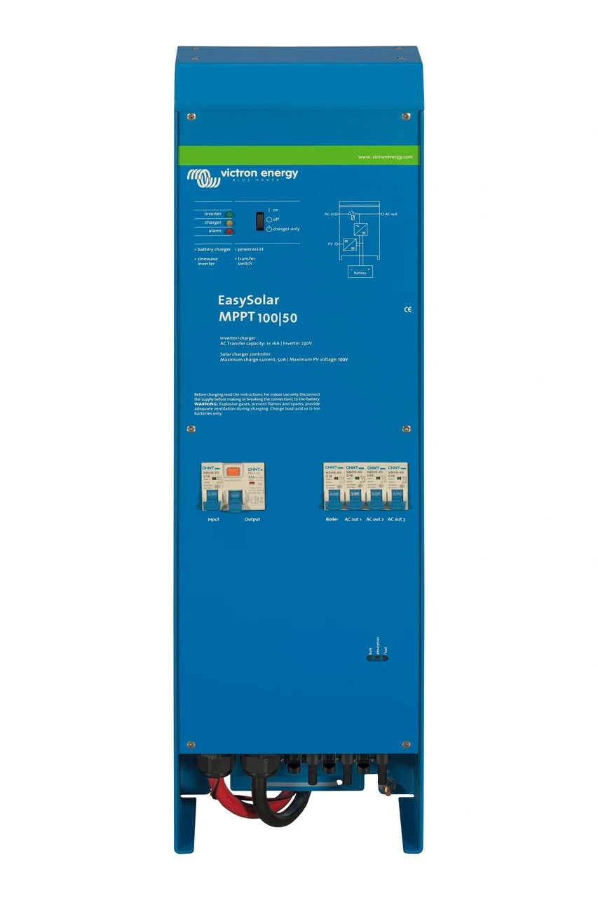 Victron Energy Easy Solar 12v Leisure Battery Inverter Mains Charger MPPT Solar Controller