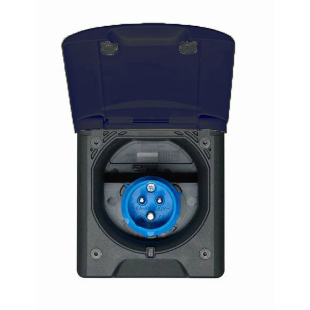 FAWO Mains Inlet With Magnetic Closure For Caravan Motorhome Campervan - Image 7