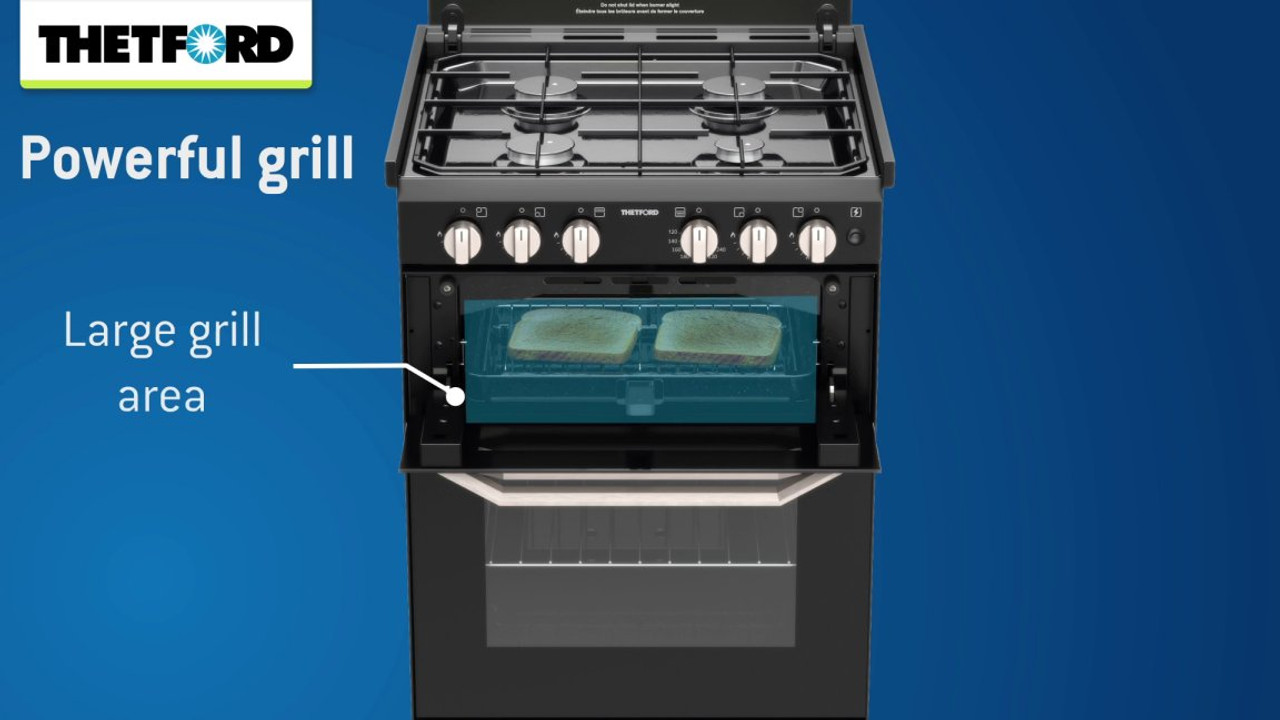 Thetford K1520 Lightweight Oven and Hob Cooker With Dual Fuel Option Thetford K1520 Lightweight Oven And Hob Cooker With Dual Fuel Option -victronenergy shop Frame 01973 02206.1548358477