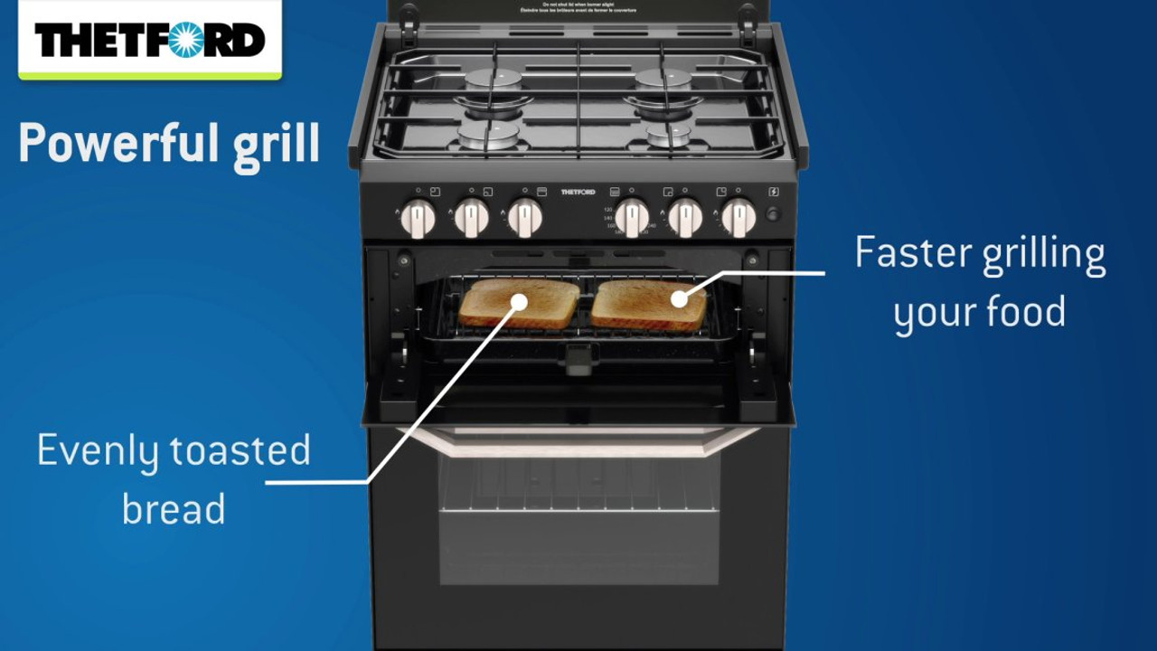 Thetford K1520 Lightweight Oven and Hob Cooker With Dual Fuel Option Thetford K1520 Lightweight Oven And Hob Cooker With Dual Fuel Option -victronenergy shop Frame 02151 79226.1548361911