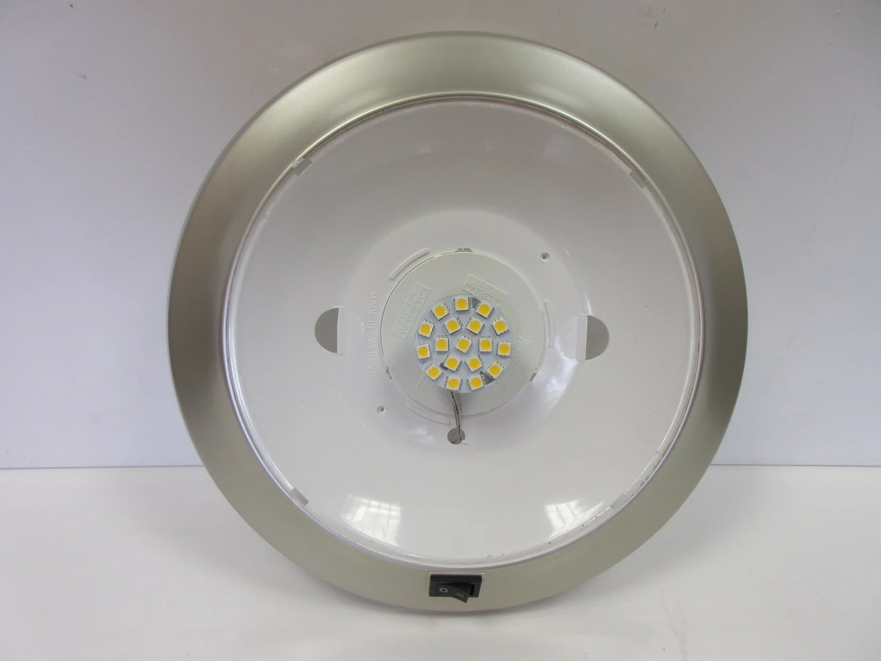 JLS Cirro 12v LED Ceiling Light For Motorhomes, Campervans, Caravans And Boats LED Installed - Image 3
