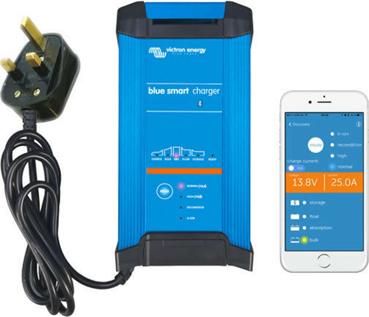 Victron Energy Victron Blue Smart IP22 12v Leisure Battery Mains 240V Charger