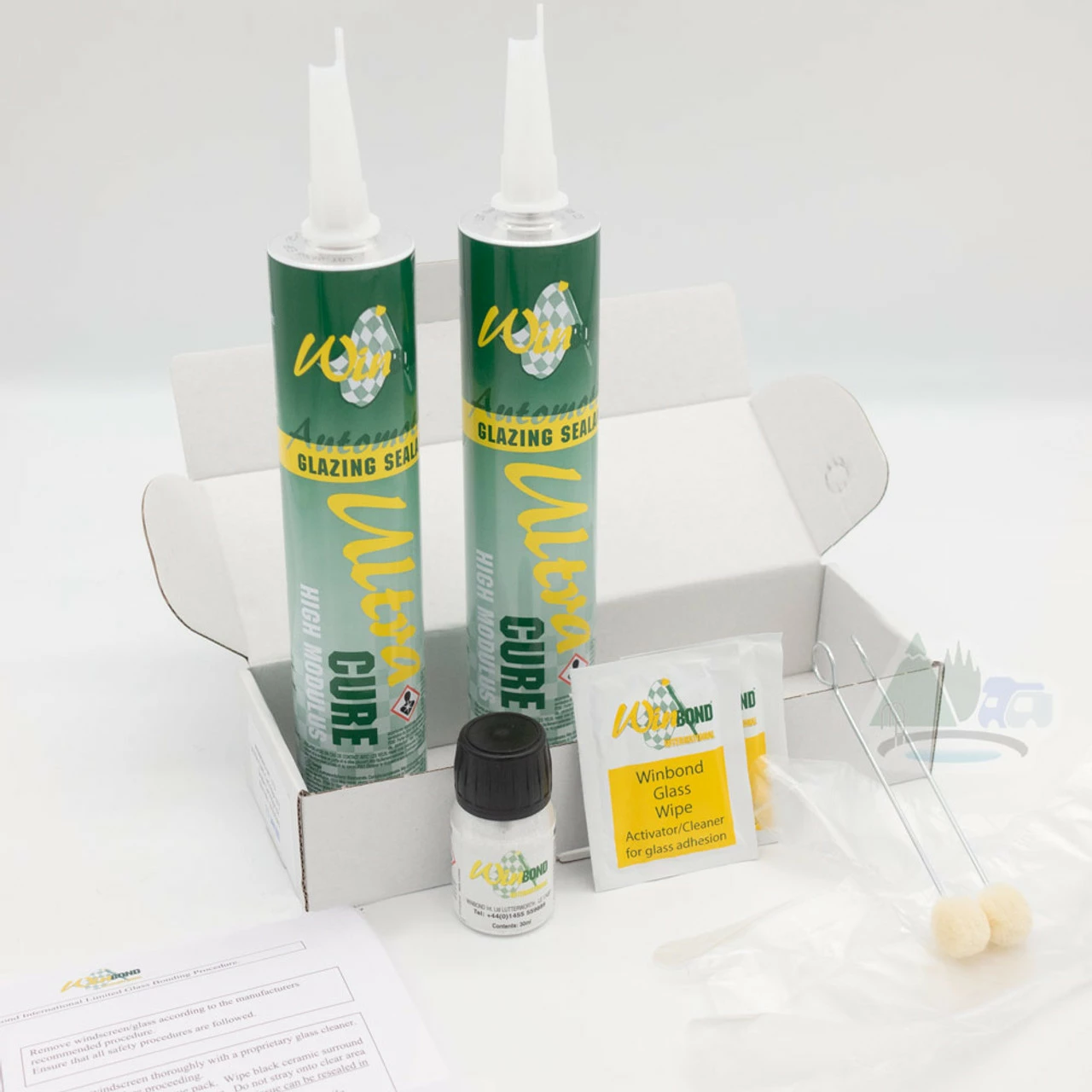 Winbond Ultra Cure - Campervan Window Installation Kit W/ Two Cartridges - Image 2
