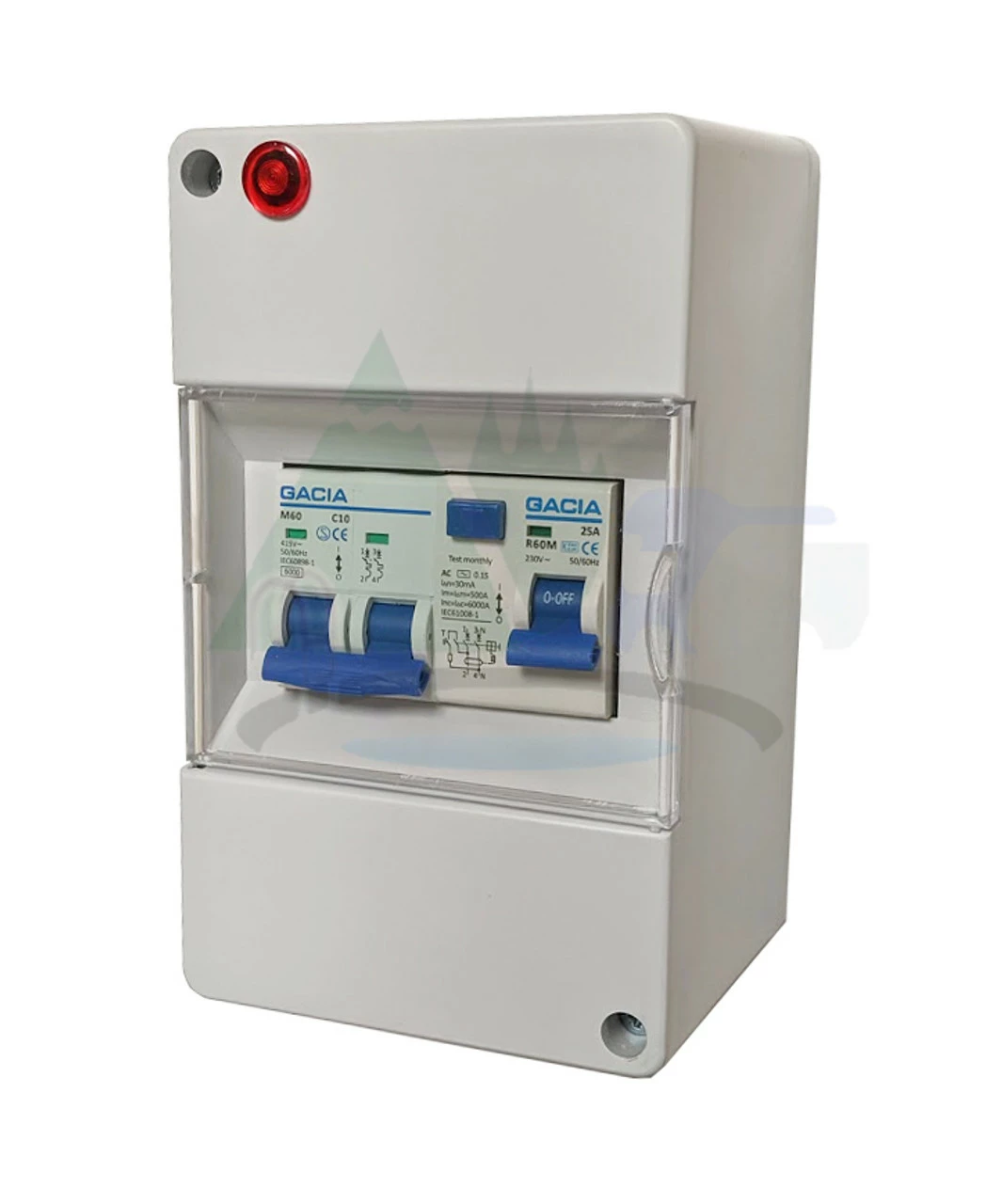 JLS 25 Amp Mains Consumer Unit For Caravan Or Campervan