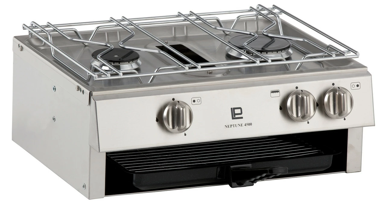 JLS Tasman 4500 2 Burner Hotplate Boat And Caravan Hob And Grill - Image 2