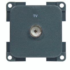 CBE Single TV Coaxial Outlet Aerial Socket