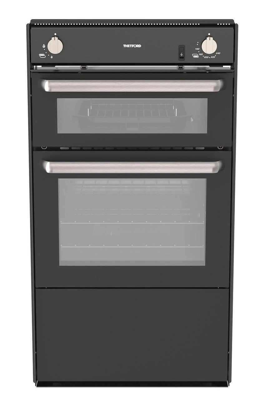 Spinflo Midi Prima Caravan Cooker Black/Silversand Oven & Grill