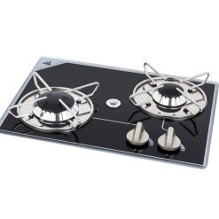 Navy Load Built In Glass Hob Double Burner NL.20001