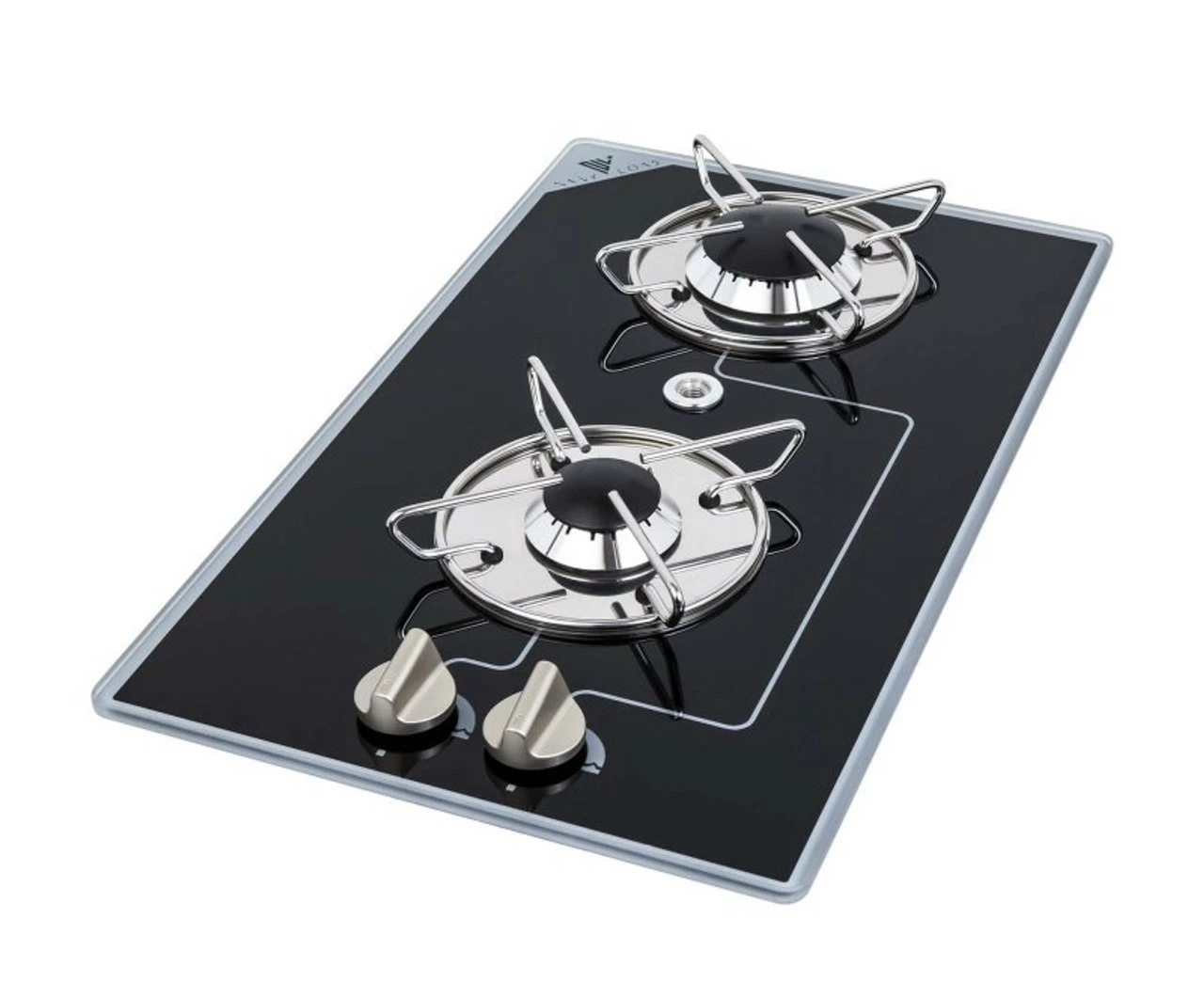 Navy Load Built In Glass Hob Double Burner NL.20003