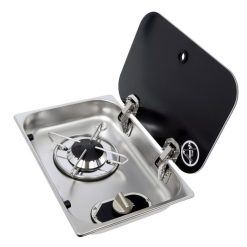 Navy Load NL.21000 Single Burner Hob With Glass Cover