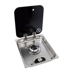 Navy Load Single Burner Hob With Glass Lid NL.21001