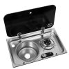 Navy Load Stainless Steel Single Hob With Left Hand Sink And Glass Lid NL.24001 2 Navy Load Stainless Steel Single Hob With Left Hand Sink And Glass Lid NL.24001 -victronenergy shop NL.24001 22859.1676837995