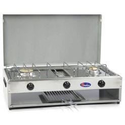 CF Parker Double Burner Hob And Grill Camping Cooker