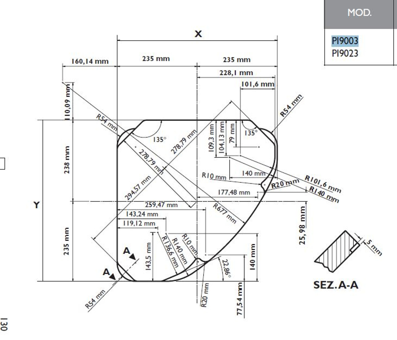 Dometic-Smev PI9003 Triangular Caravan 3 Burner Hob Dometic-Smev PI9003 Triangular Caravan 3 Burner Hob -victronenergy shop PI 9003 DIMS 48069.1553512781