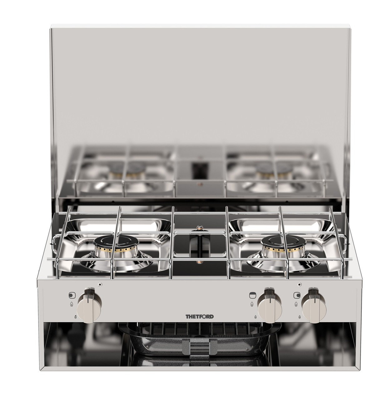 Thetford Spinflo 2 Burner Hotplate Boat and Caravan Hob and Grill Thetford Spinflo 2 Burner Hotplate Boat And Caravan Hob And Grill -victronenergy shop SHT27699 Hotplate with lid 72542.1502986770