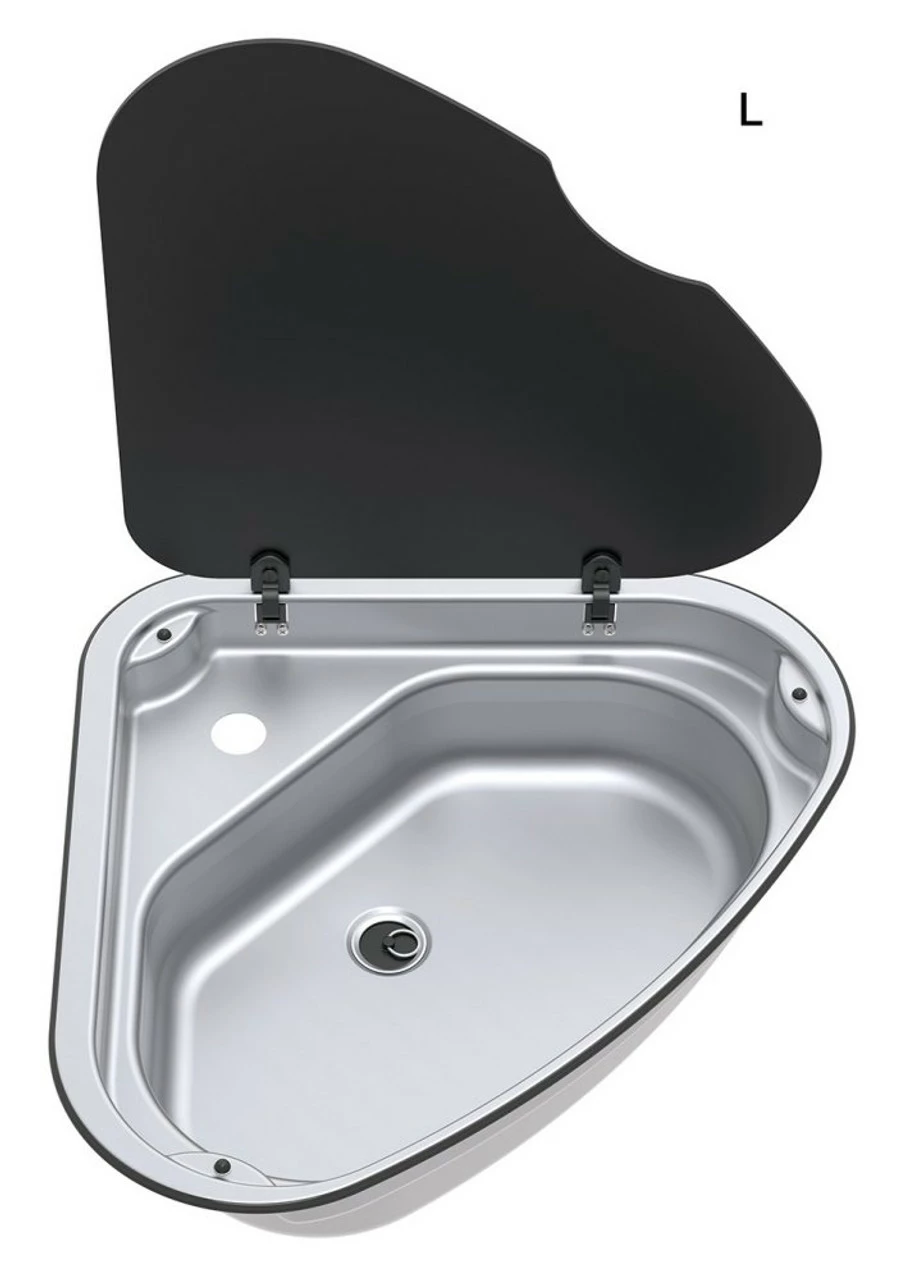 Thetford Spinflo Basic Line Triangular Caravan Sink - Image 2
